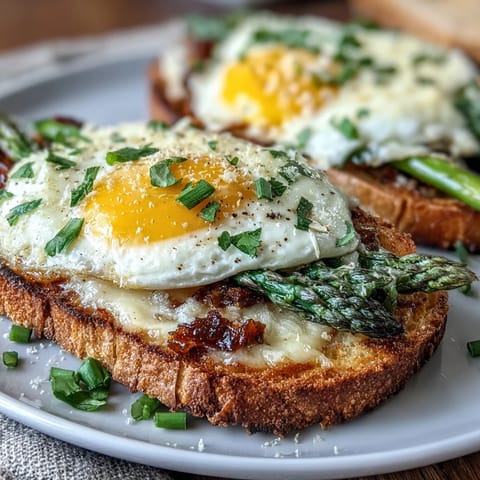 Asparagus Egg Tartines