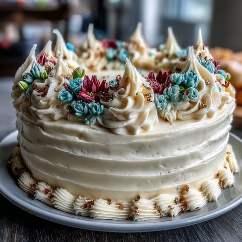 Delicate floral buttercream piping adorns this stunning Taurus birthday graduation cake, blending beauty and flavor.