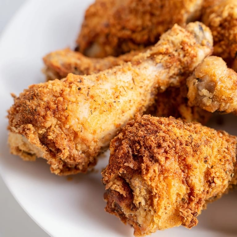 Served Fried Chicken alongside creamy coleslaw and mashed potatoes, offering a classic American comfort food meal platter.