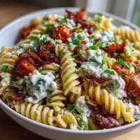 Elote Pasta Salad with Cotija, Chili and Lime: Creamy, zesty Mexican-inspired pasta salad with charred corn and tangy Cotija. Vibrant, easy vegetarian side dish perfect for summer cookouts.